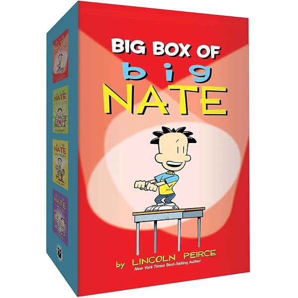 The Big Nate Collection Series 8 Books Box Set by Lincoln Peirce
